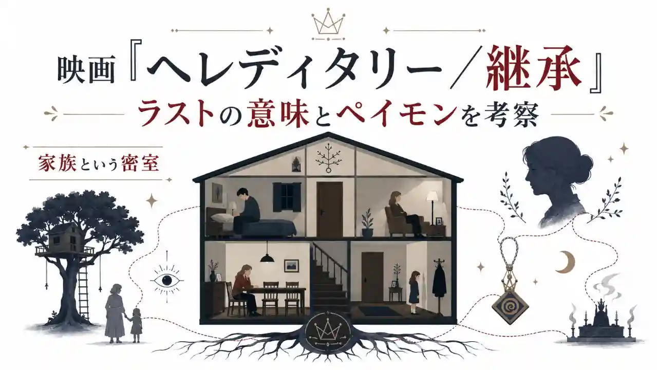 映画『ヘレディタリー／継承』のラストの意味とペイモンを考察する記事のアイキャッチ画像
