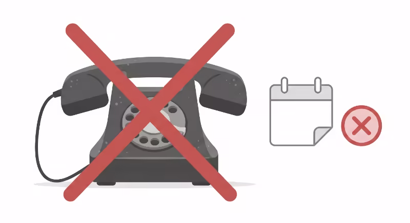 104番号案内サービスが2026年3月末に終了することを示すイラスト