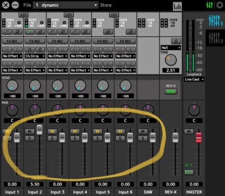 UR44CのdspMixFxの画像